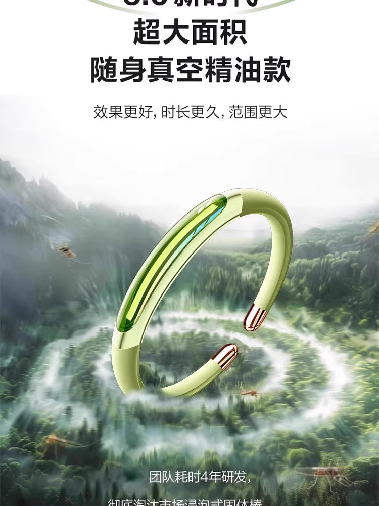 Bug Free Bracelet – Stylish Mosquito Repellent Wristband with Plant-Based Oils, Colorful & Comfortable for Everyday Wear