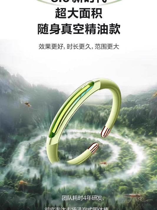 Bug Free Bracelet – Stylish Mosquito Repellent Wristband with Plant-Based Oils, Colorful & Comfortable for Everyday Wear